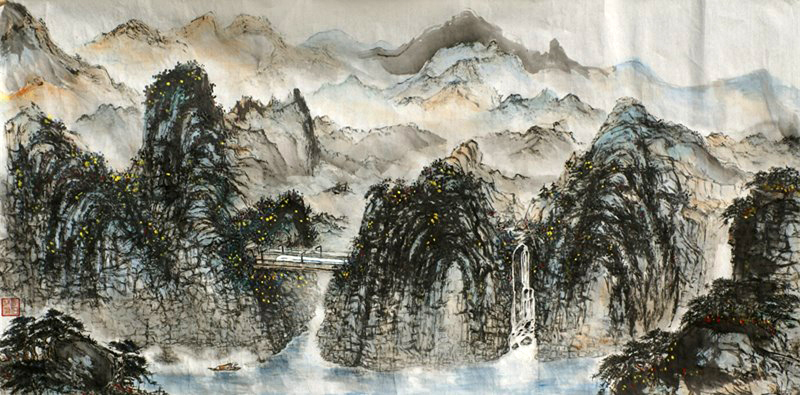 陈伍祥老师国画作品