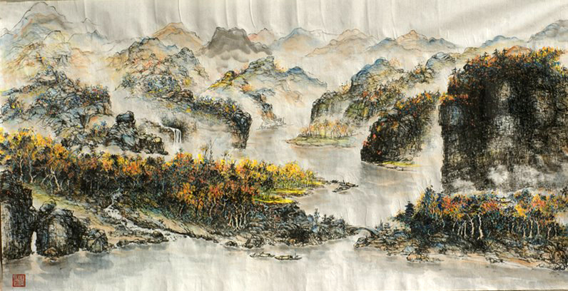 陈伍祥老师国画作品