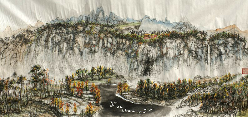 陈伍祥老师国画作品